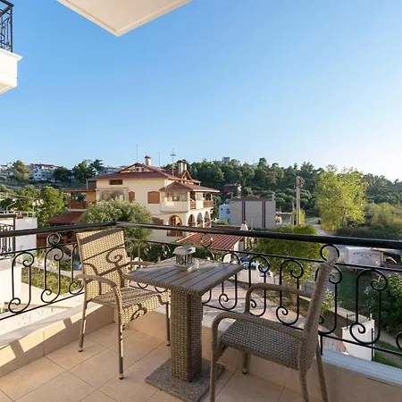 Ferienwohnung Crystal House Néos Marmarás Exterior foto
