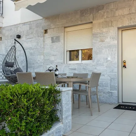 Ferienwohnung Crystal House Néos Marmarás Exterior foto